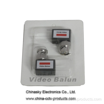 1Channel Angled Mini Passive CCTV UTP Video Balun